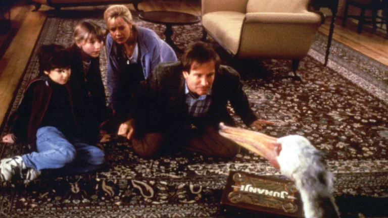 Imagen de la película Jumanji.