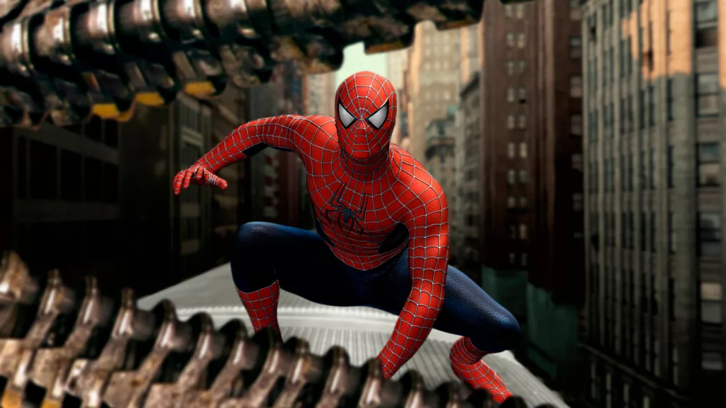 Imagen de la película Spiderman 2.