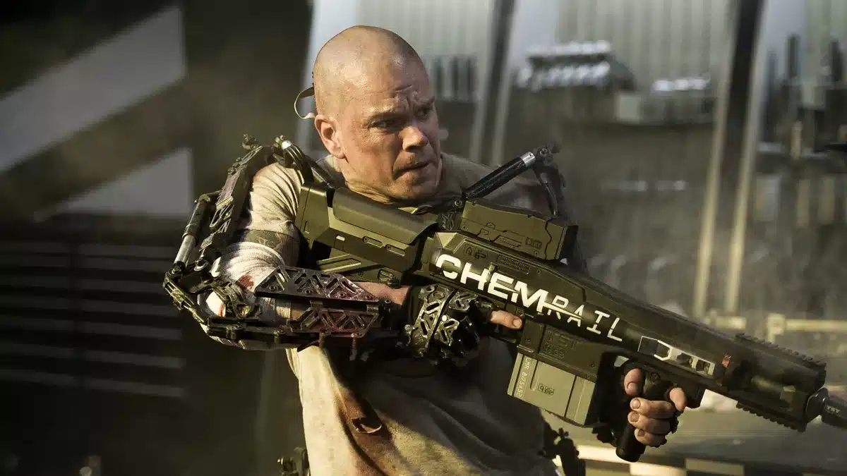 Imagen de la película Elysium.