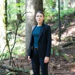 Foto detrás de las cámaras en el rodaje de Three Pines.