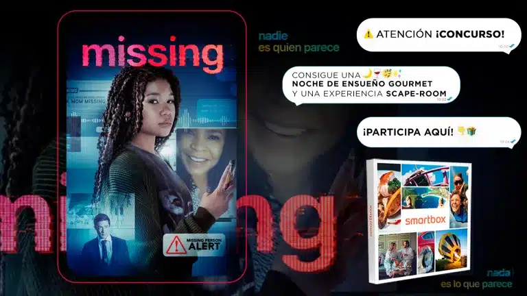 Imagen promocional de la película Missing.