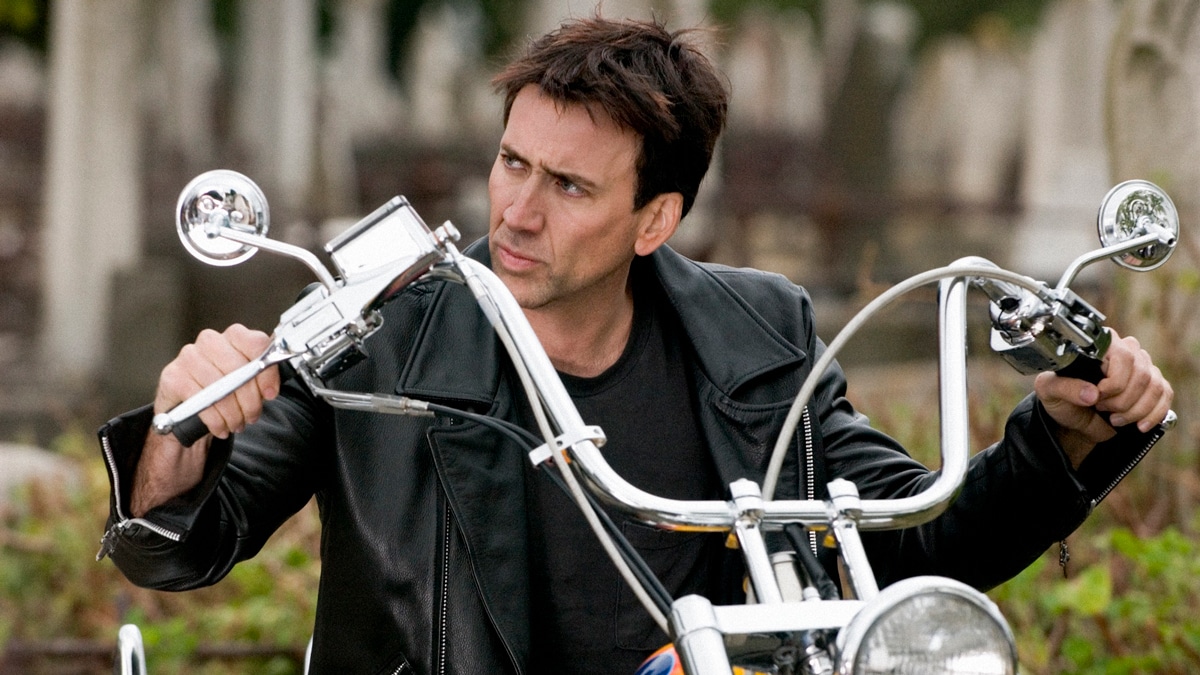 Imagen de la película Ghost Rider. El motorista fantasma.