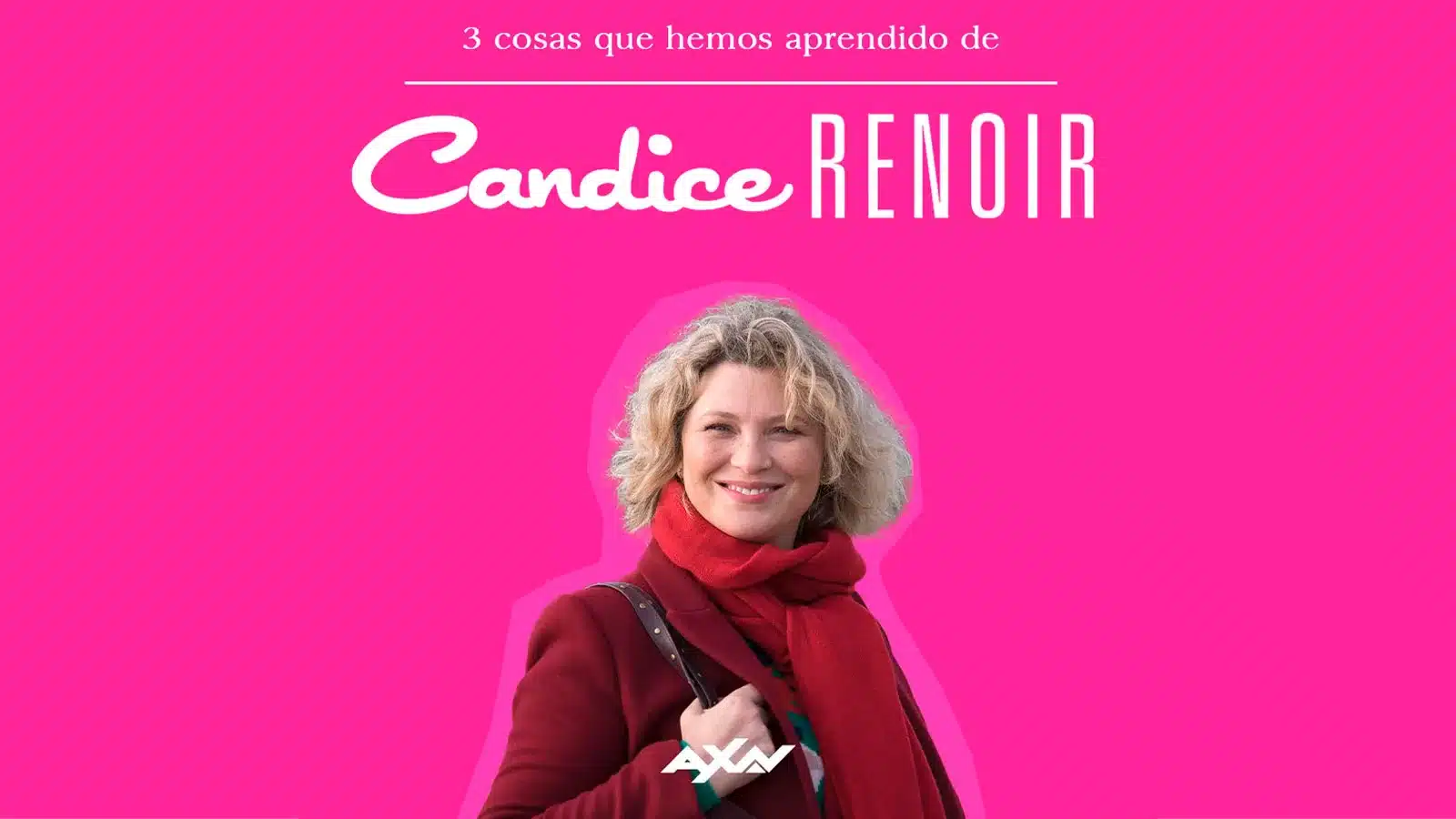 Imagen promocional del episodio especial de Candice Renoir.
