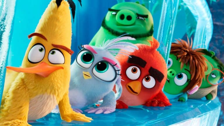 Imagen de la película Angry Birds: La película.