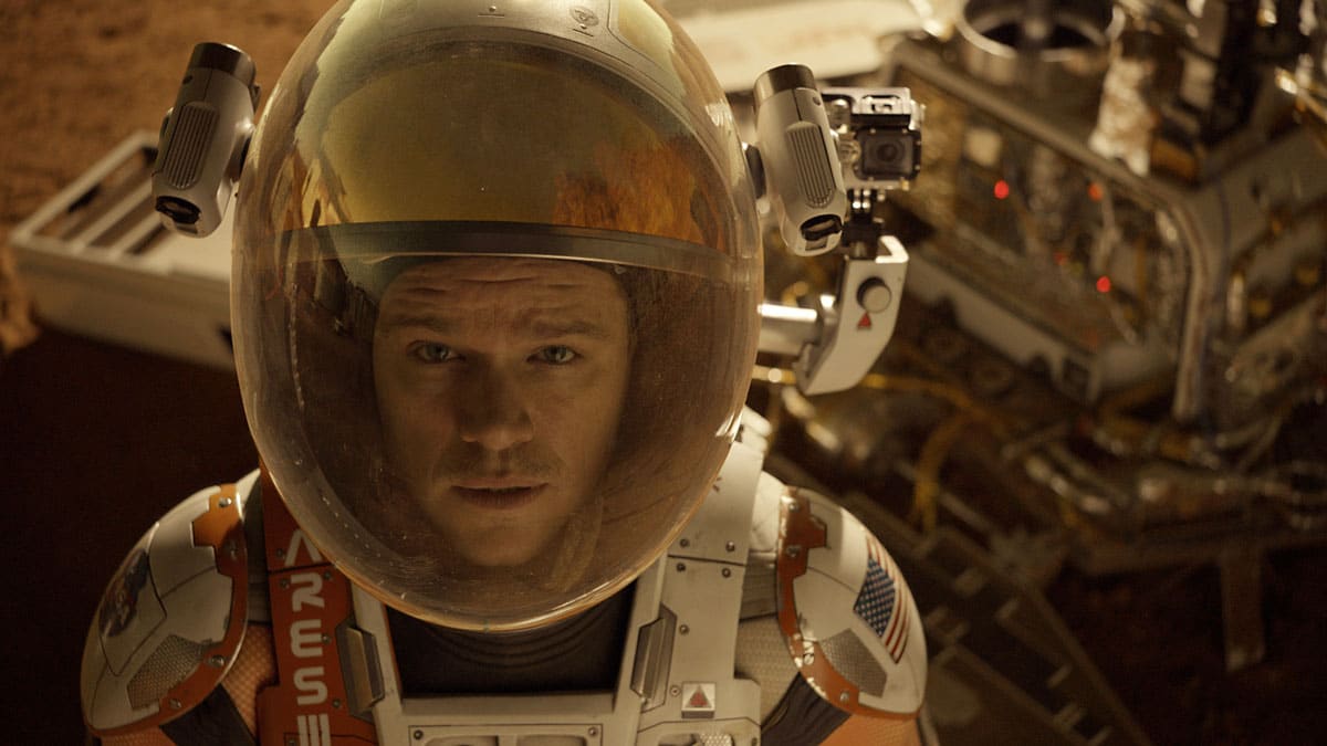 Imagen de la pelíucla Marte (The Martian).