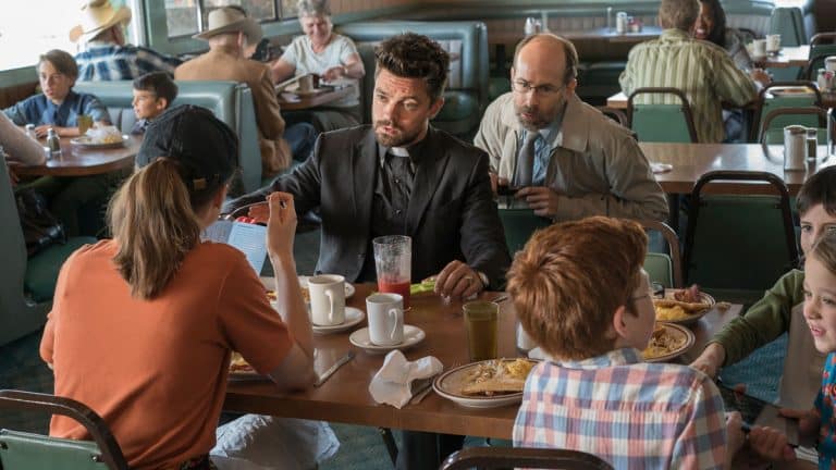Imagen del primer episodio de Preacher.