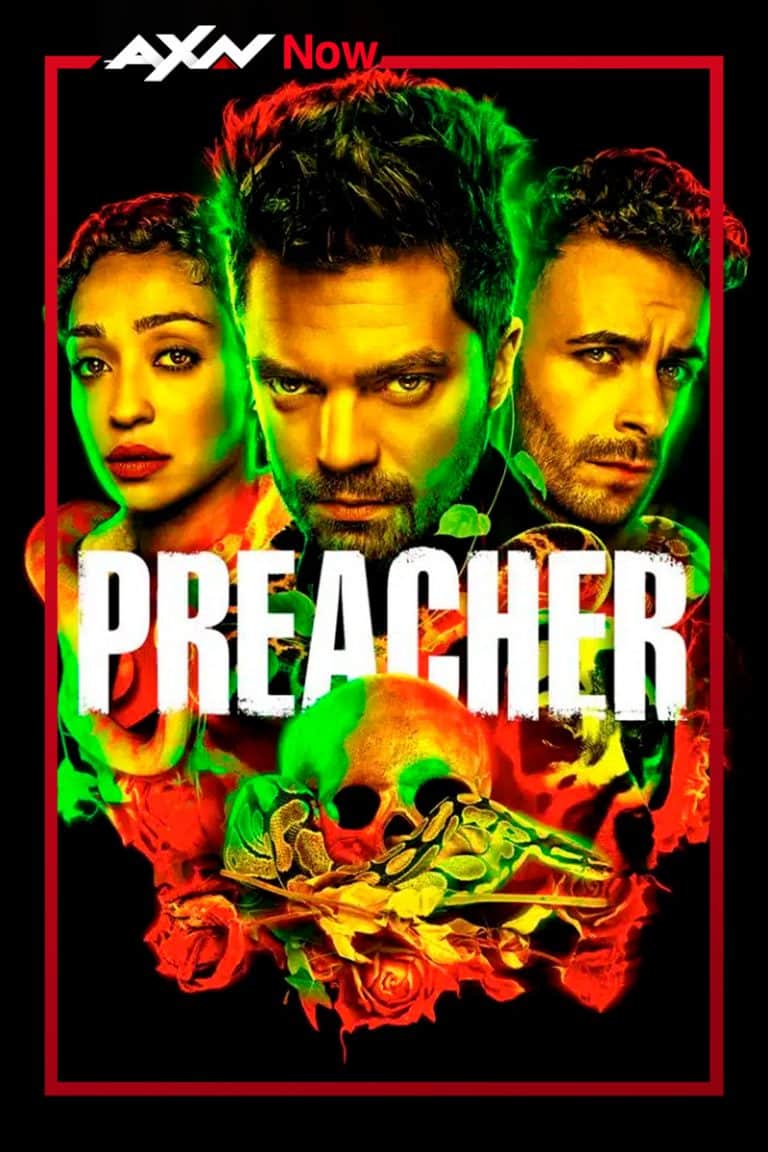 Póster de la serie Preacher.