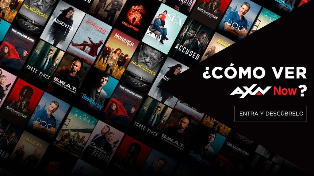 Imagen promocional de AXN Now,