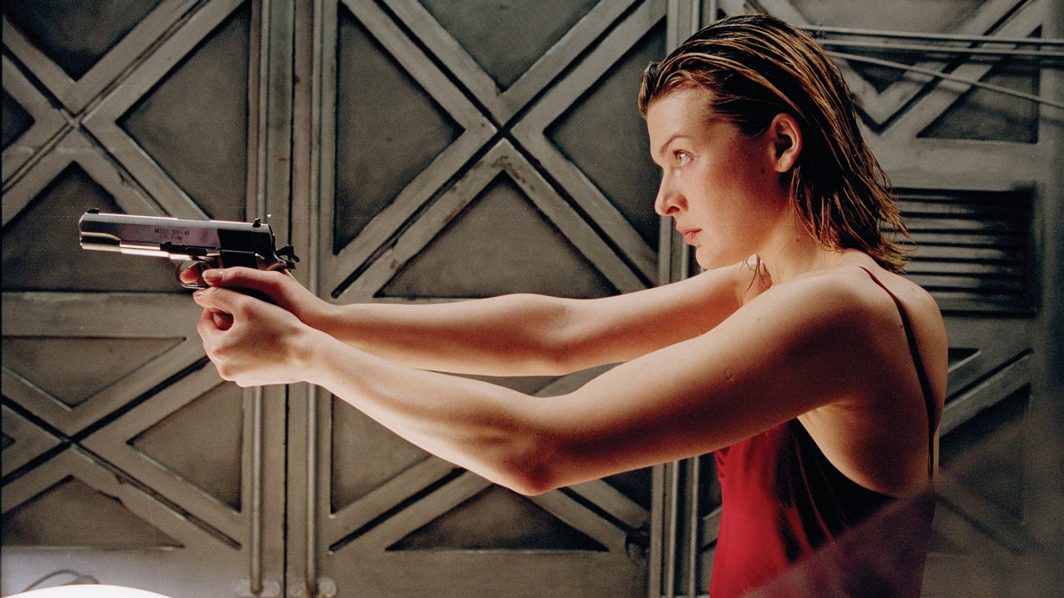 Imagen de la película Resident Evil.
