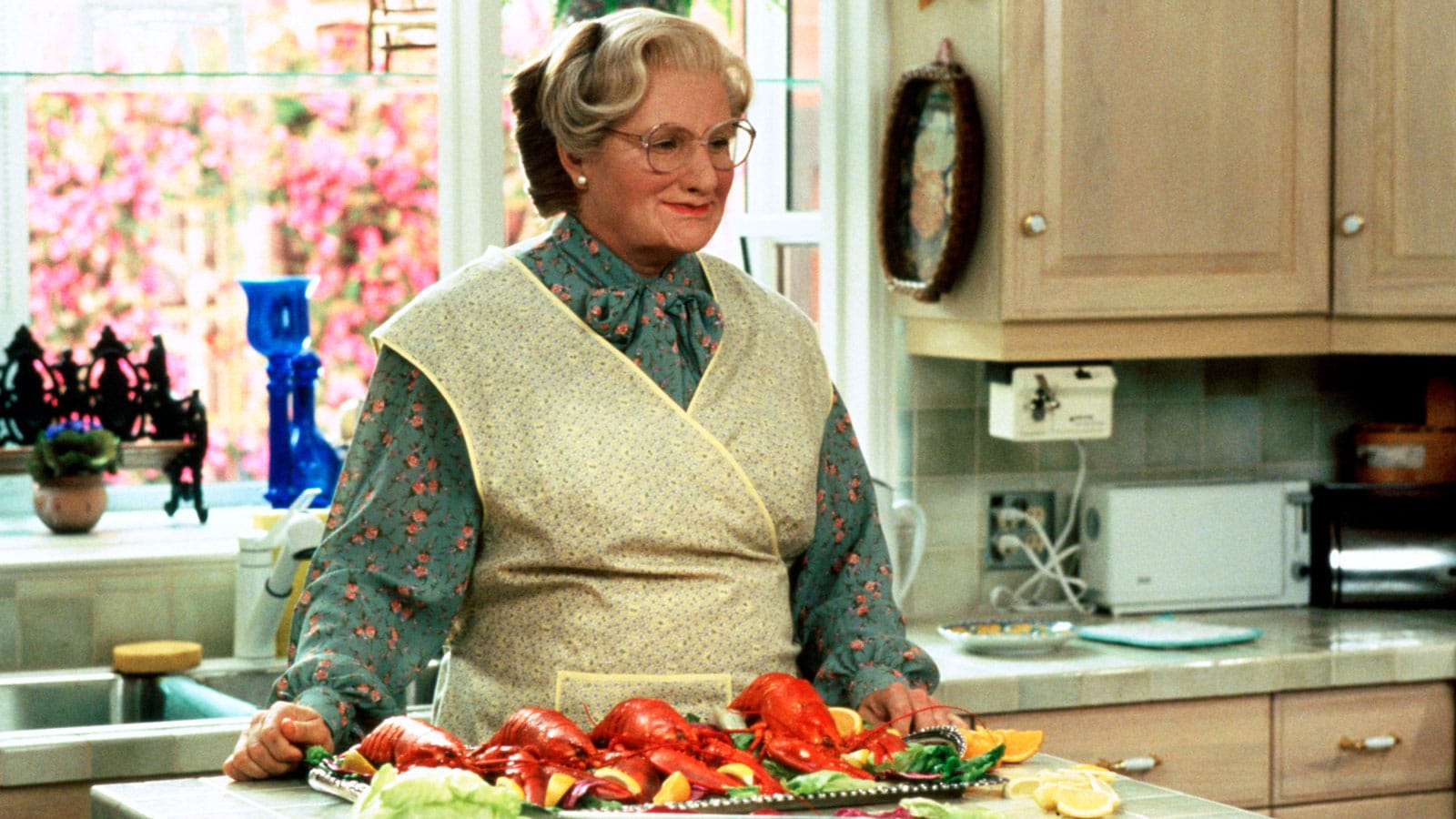 Imagen de la película Sra. Doubtfire: Papá de por vida.