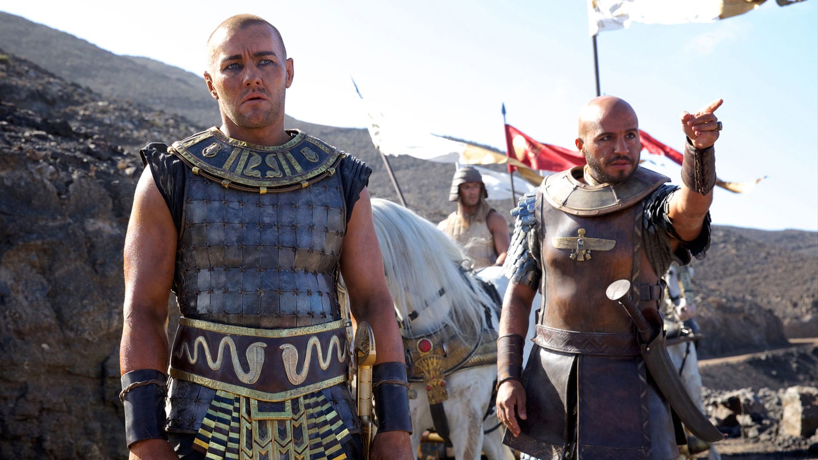Imagen de la película Exodus: Dioses y reyes.
