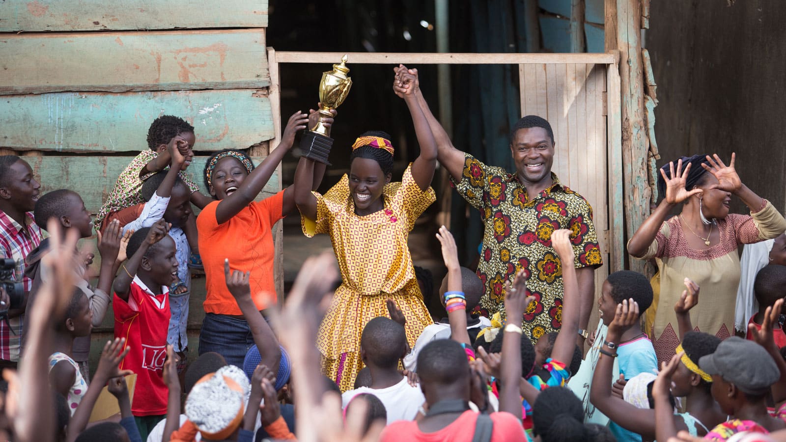 Imagen de la película La reina de Katwe.