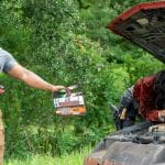 Imagen del rodaje de la serie Twisted Metal.